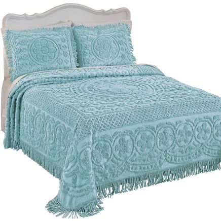 Calista Chenille Bedspread Set-379533