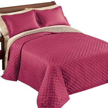 Reversible Bedspread Set By Collections Etc.™-379663