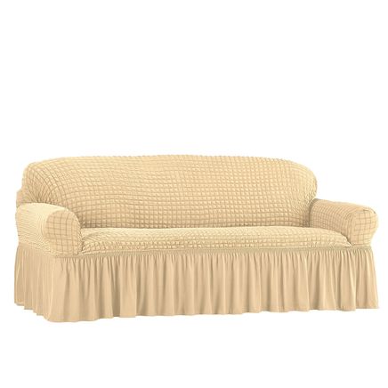 View product details for Textured Ruffled Slipcover
