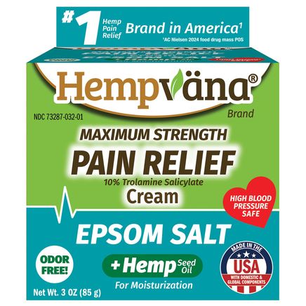 Hempvana® Pain Relief Cream Epsom Salt-380173