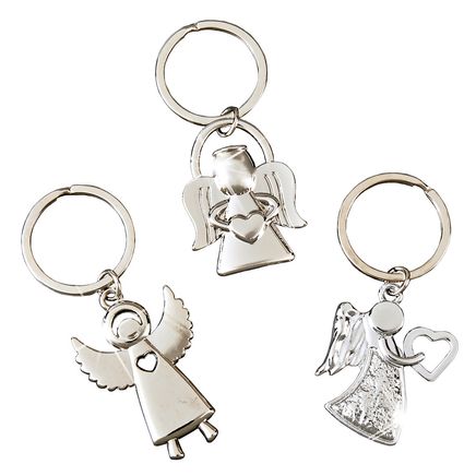View product details for Guardian Angel Keychains, Set of 3