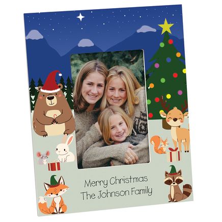 View product details for Personalized Footprints In The Forest Frame