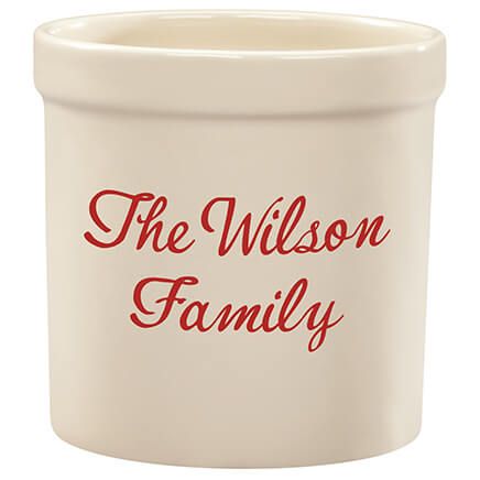 Personalized Stoneware Crock 2 Quart-310991