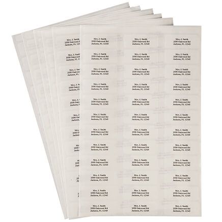 Personalized Classic Labels Set/200-320113