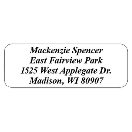 Script Personalized Roll Address Labels, Set of 200-320118
