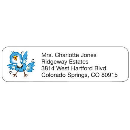 Bluebird Personalized Address Labels-333170