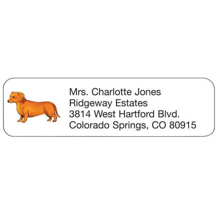 Dachshund Personalized Address Labels-333173