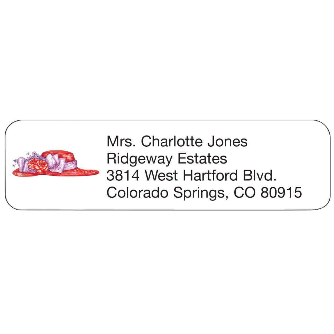 Red Hat Personalized Address Labels + '-' + 333181