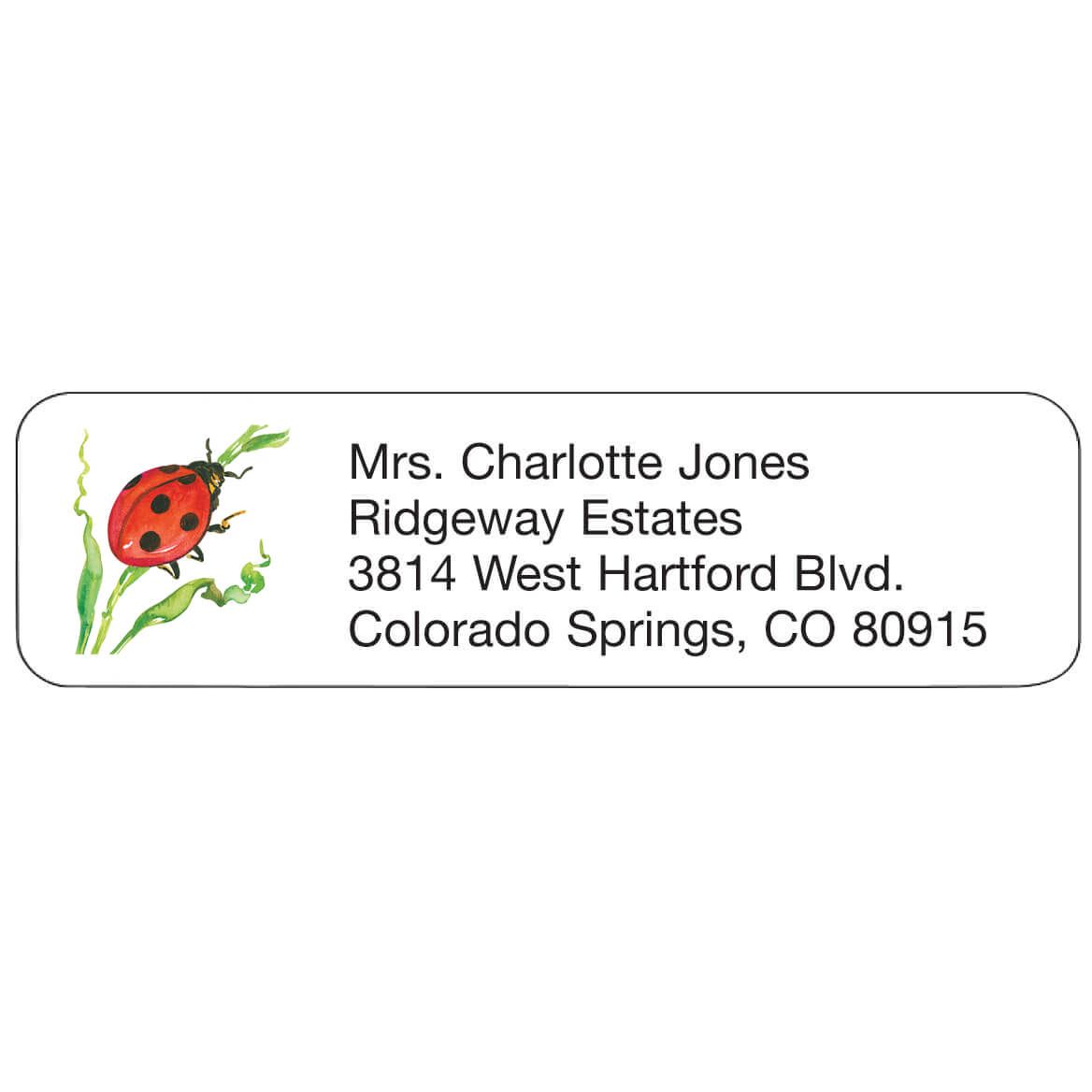 Ladybug Personalized Address Labels + '-' + 333192