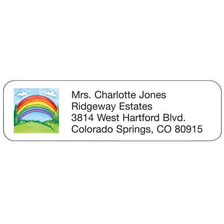 Rainbow Personalized Address Labels-333193