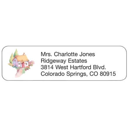 Cottage Personalized Address Labels-333194