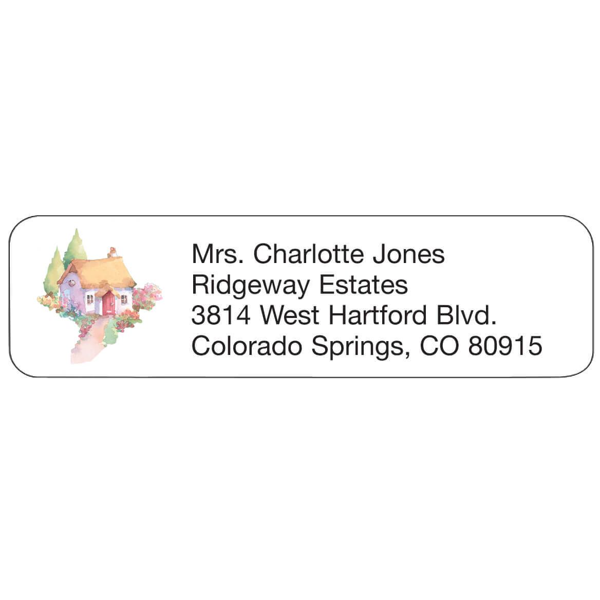 Cottage Personalized Address Labels + '-' + 333194