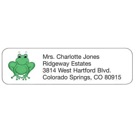 Frog Personalized Address Labels-333196
