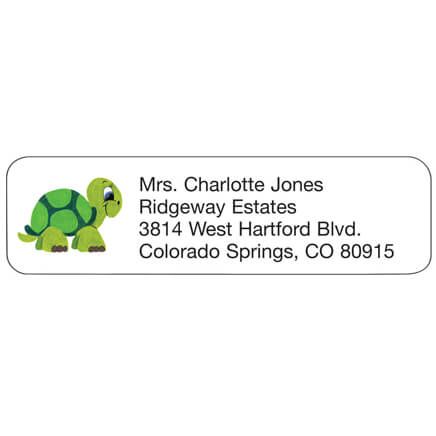 Turtle Personalized Address Labels-333197