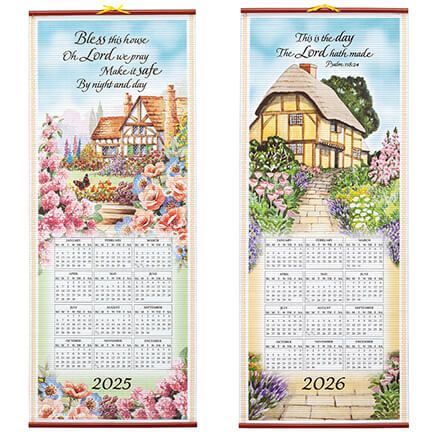 Bless This House Scroll Calendar-334604