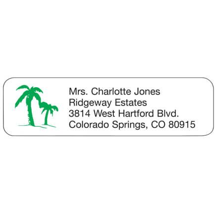 Palm Tree Personalized Address Labels-335446