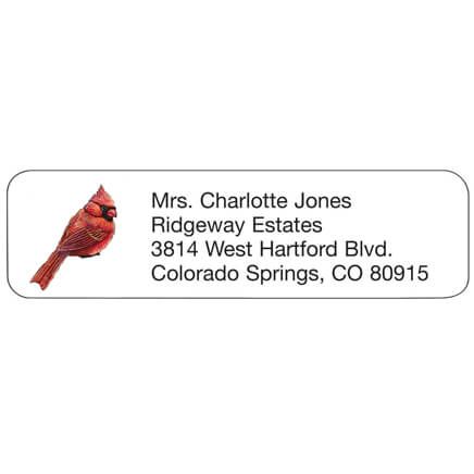 Cardinals Return Address Labels-339063