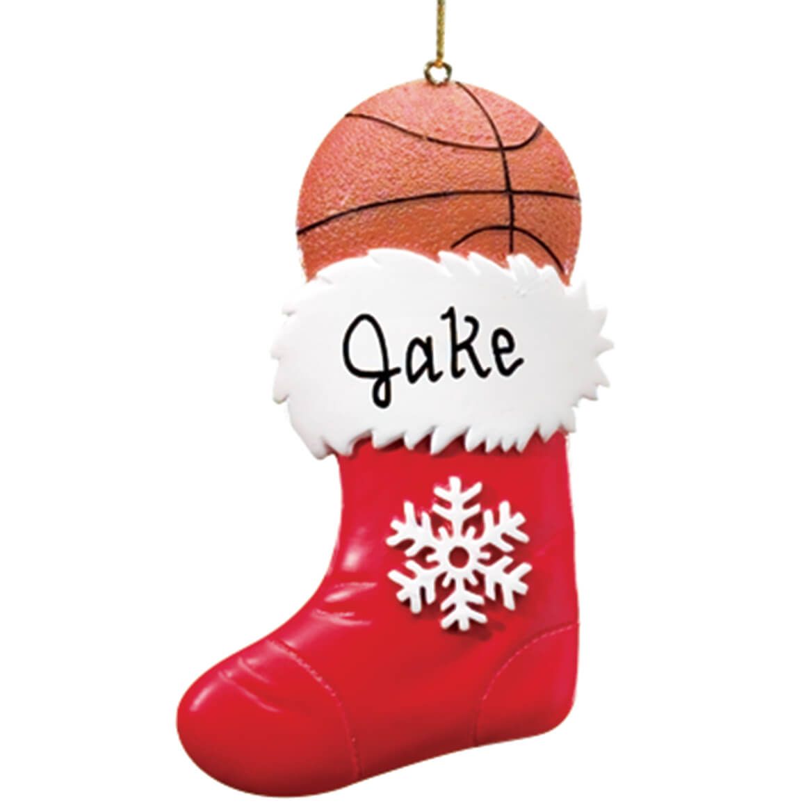 Personalized Sports Stocking Ornament + '-' + 339248