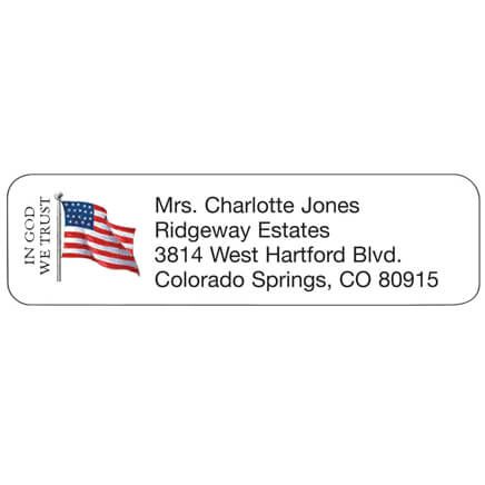 In God We Trust Personalized Address Labels-341416