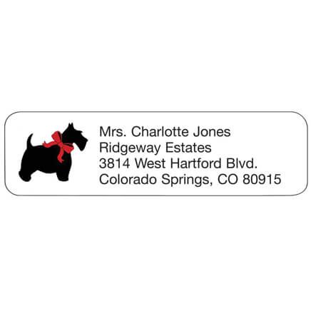 Scottish Terrier Personalized Address Labels-341420