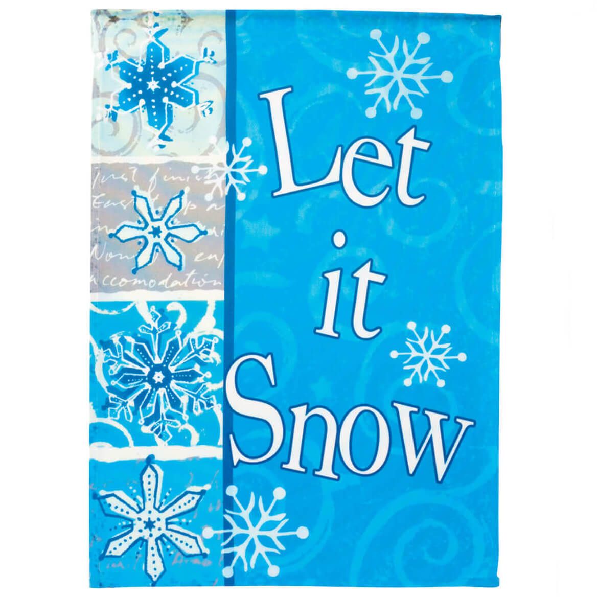 Let It Snow Garden Flag + '-' + 342901