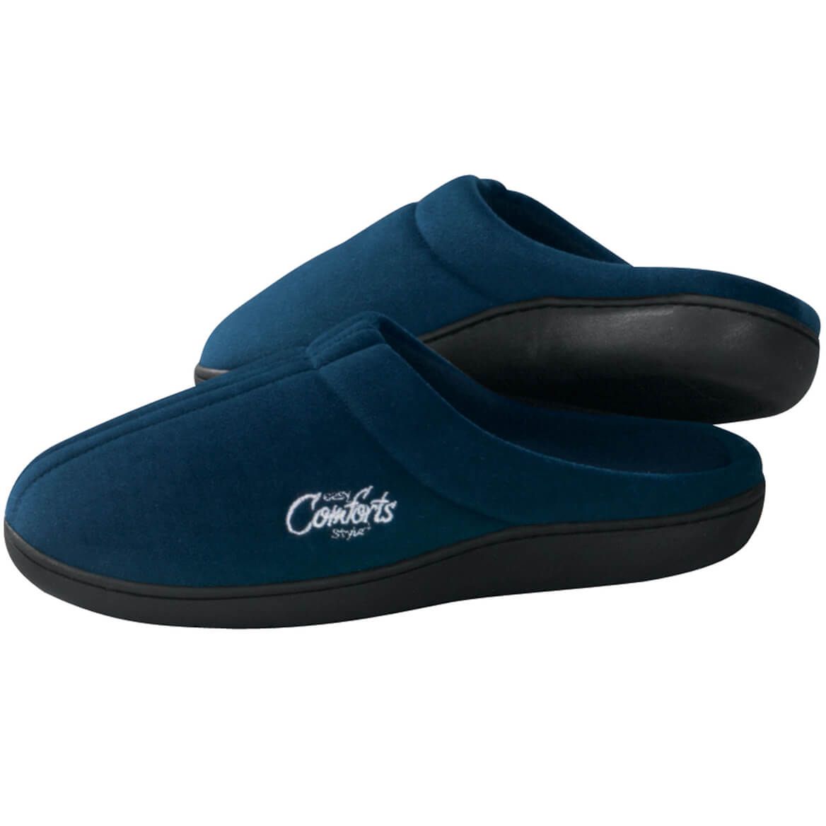 Easy Comforts Style™ Memory Foam Slippers + '-' + 343708