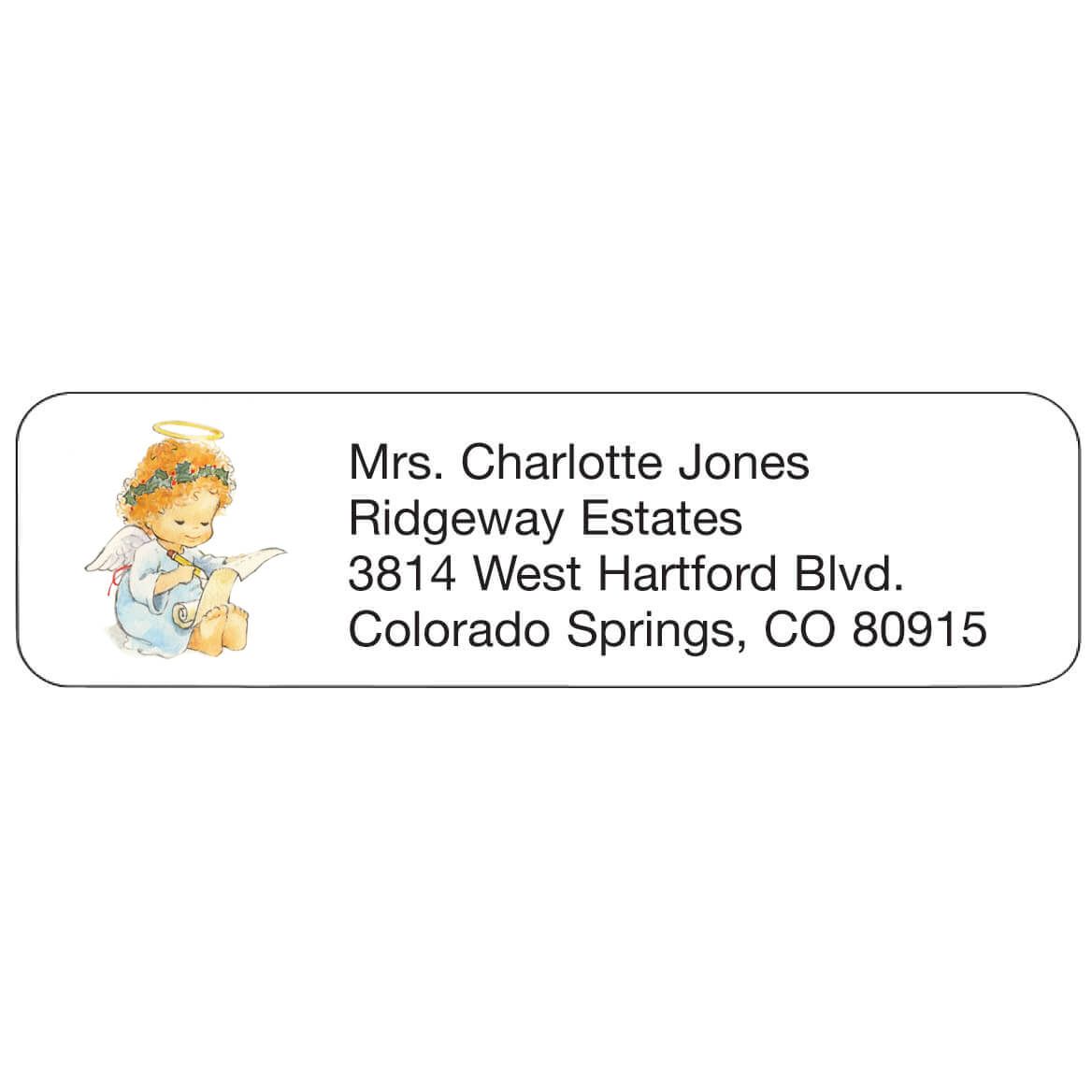 Angel Personalized Address Labels + '-' + 344848