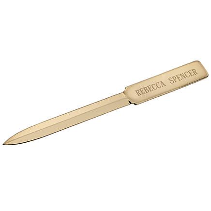 Personalized Plate Letter Opener-345426