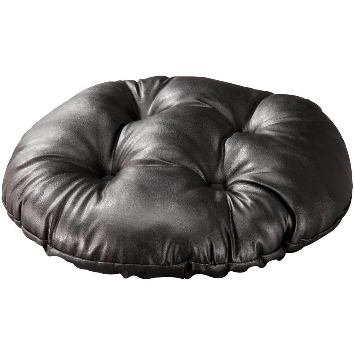 Faux Leather Tufted Bar Stool Cushion + '-' + 347608