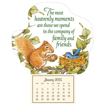 Mini Magnetic Calendar Heavenly Friends-348903
