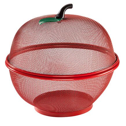Apple Shape Mesh Basket-350435