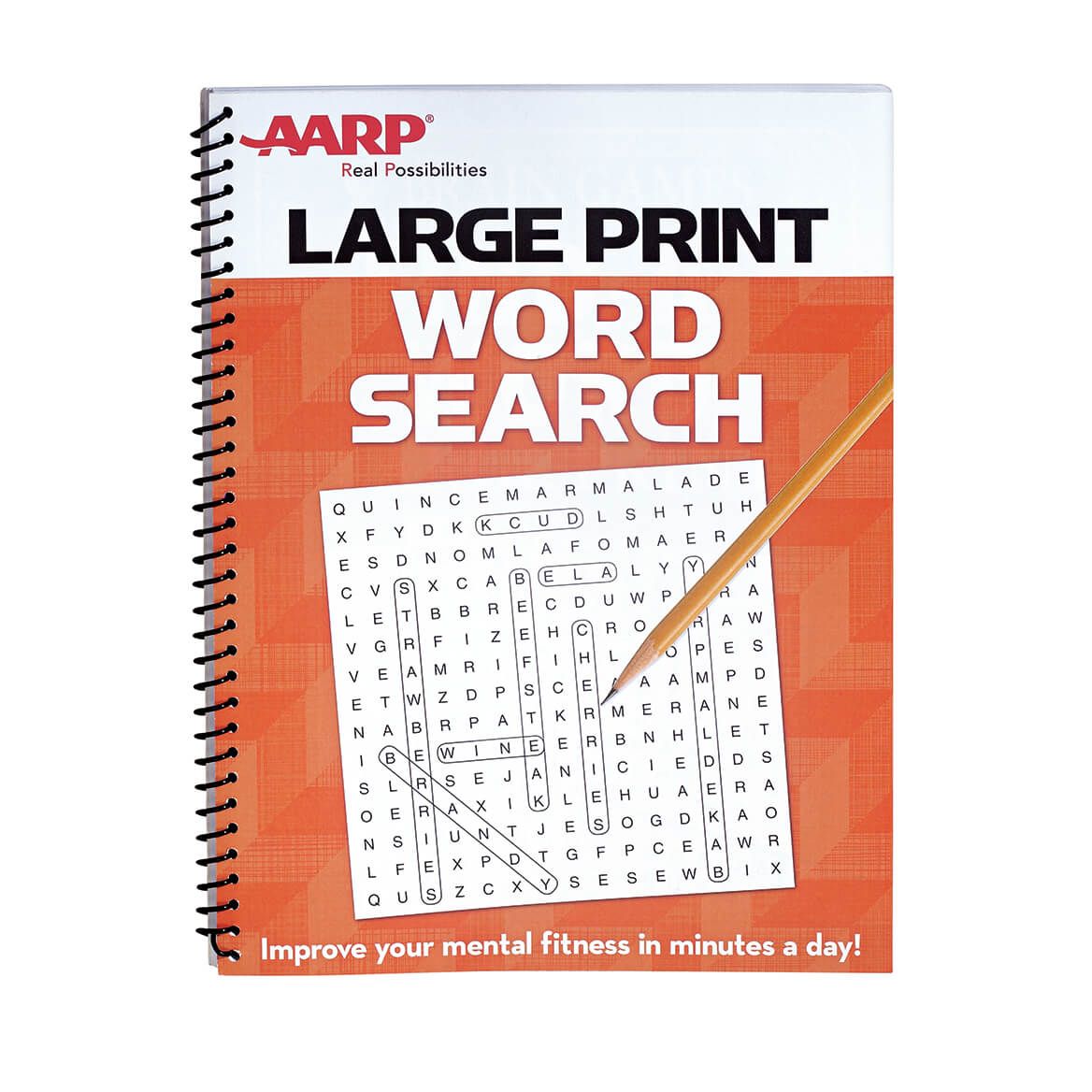AARP Large Print Word Search + '-' + 351096