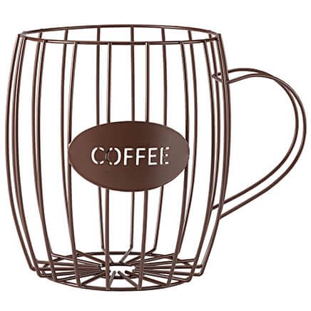 Coffee Cup Wire Basket-352087