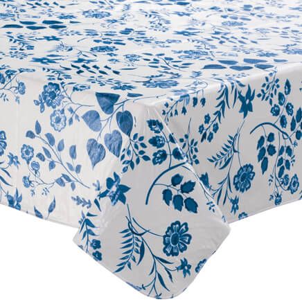 Flowing Flowers Vinyl Tablecover By Home-Style Kitchen™-355907