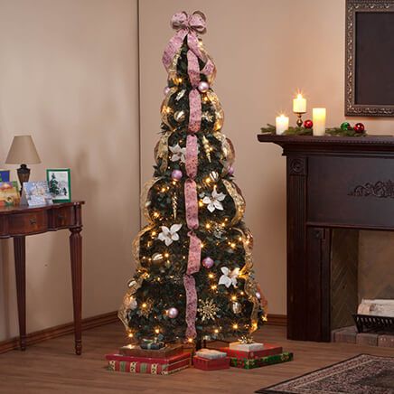 6' Victorian Style Pull-Up Tree by Holiday Peak™     XL-356213