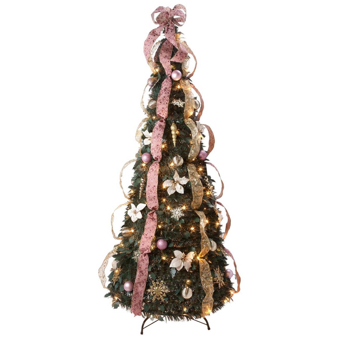 6' Victorian Style Pull-Up Tree by Holiday Peak™     XL + '-' + 356213