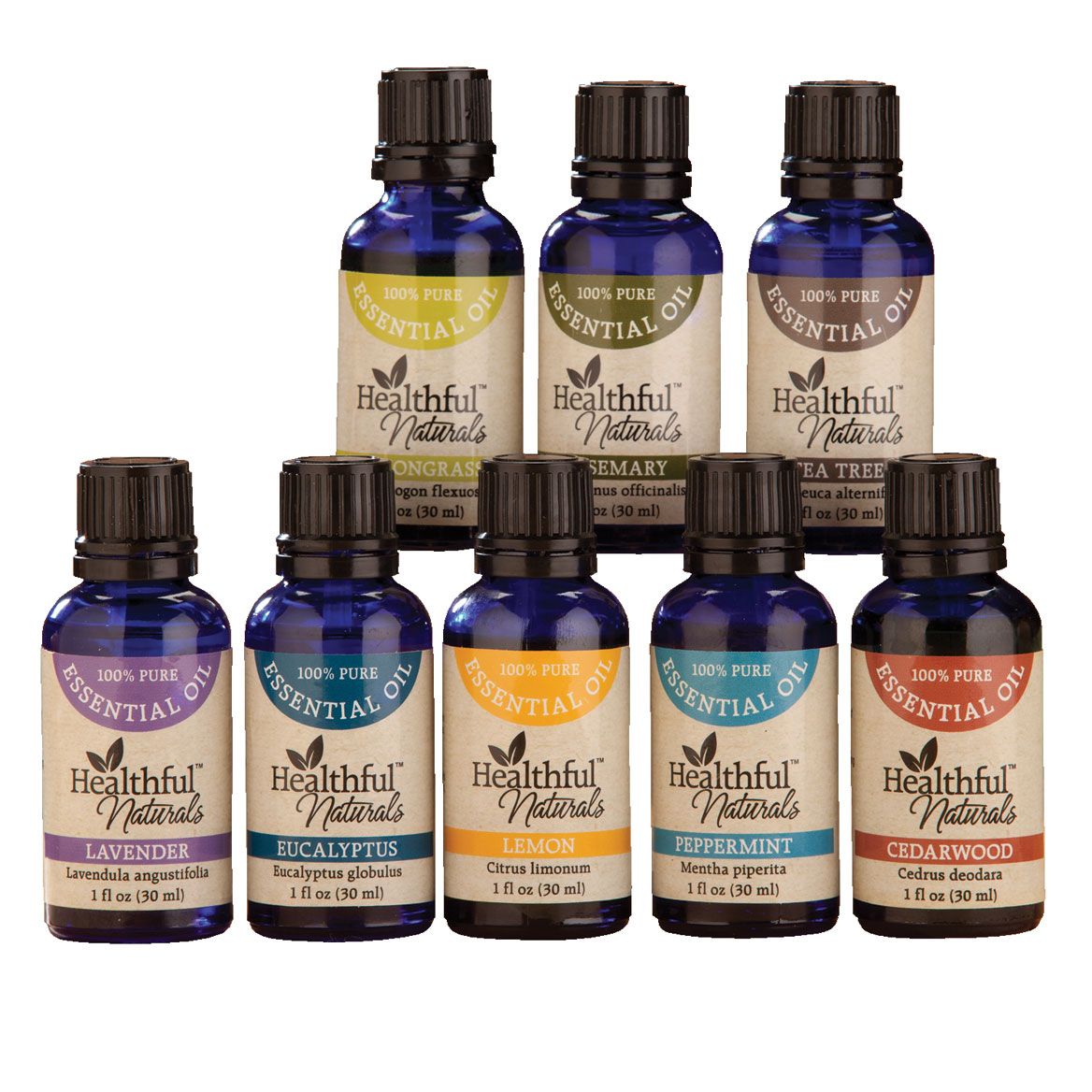 Healthful™ Naturals Deluxe Essential Oil Kit + '-' + 356536