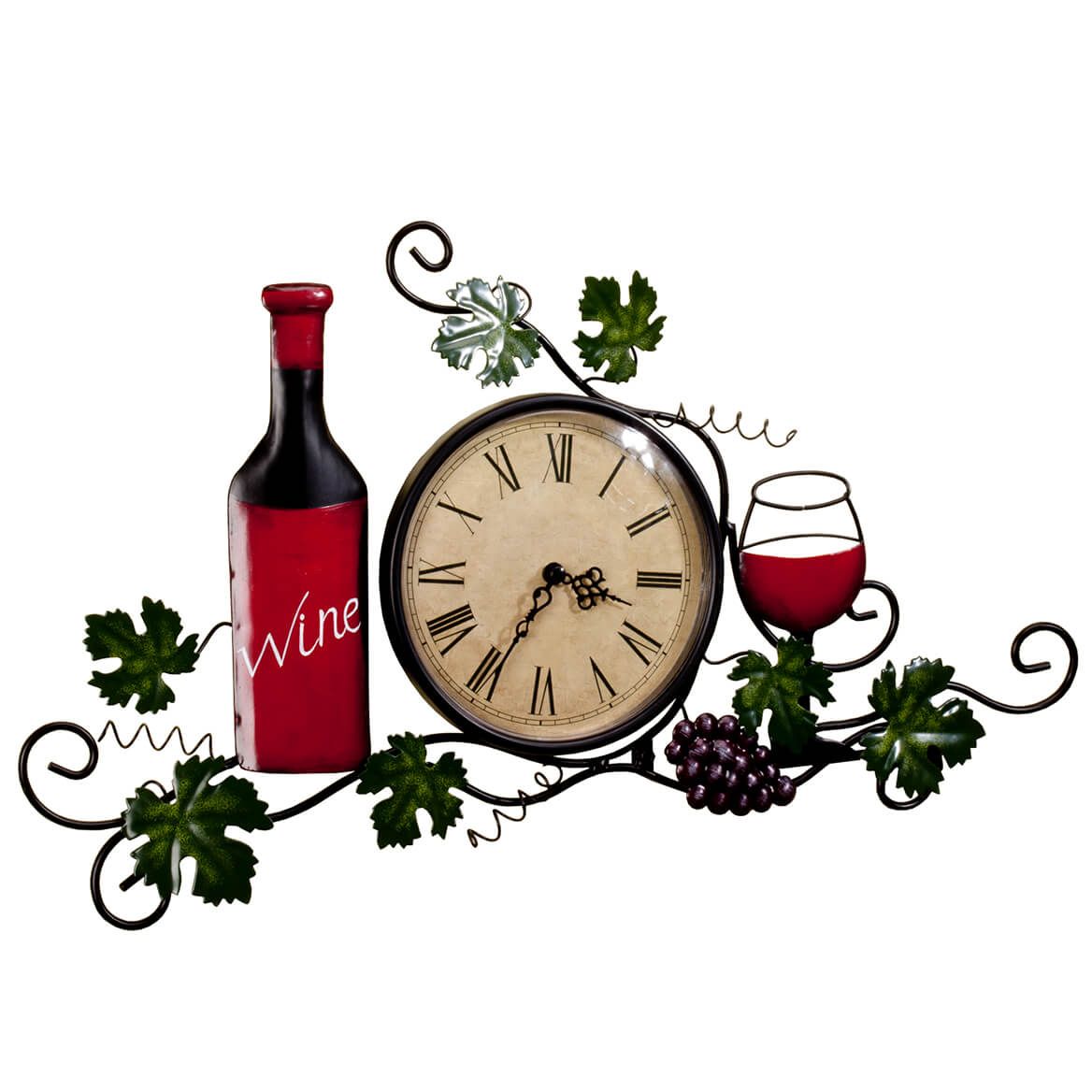 Wine Wall Clock + '-' + 356768