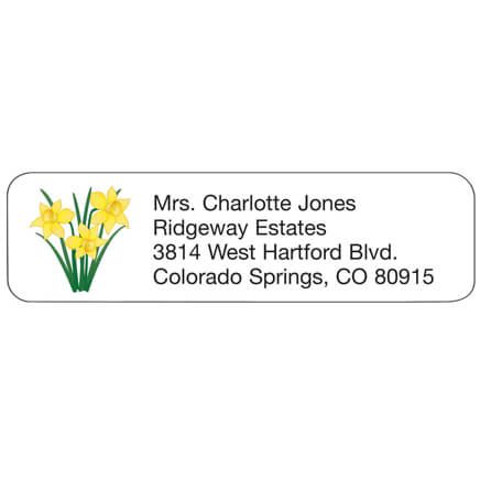 Personal Design Labels Daffodils-358936