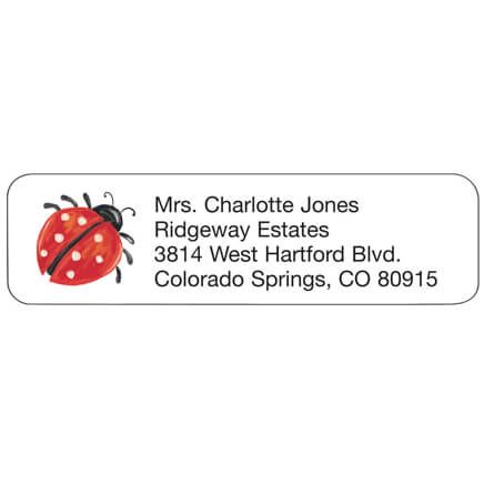 Personal Design Labels Ladybug-358939