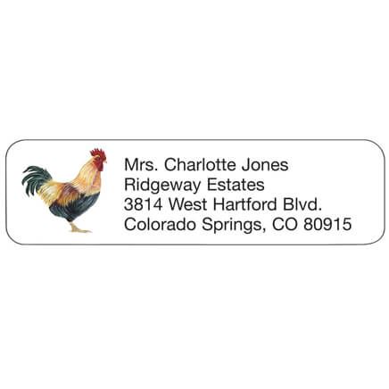 Personal Design Labels Rooster-358942