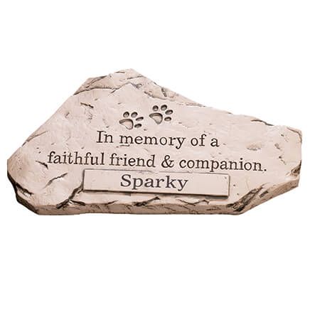 Personalized Faithful Friend and Companion Memorial Stone-359781