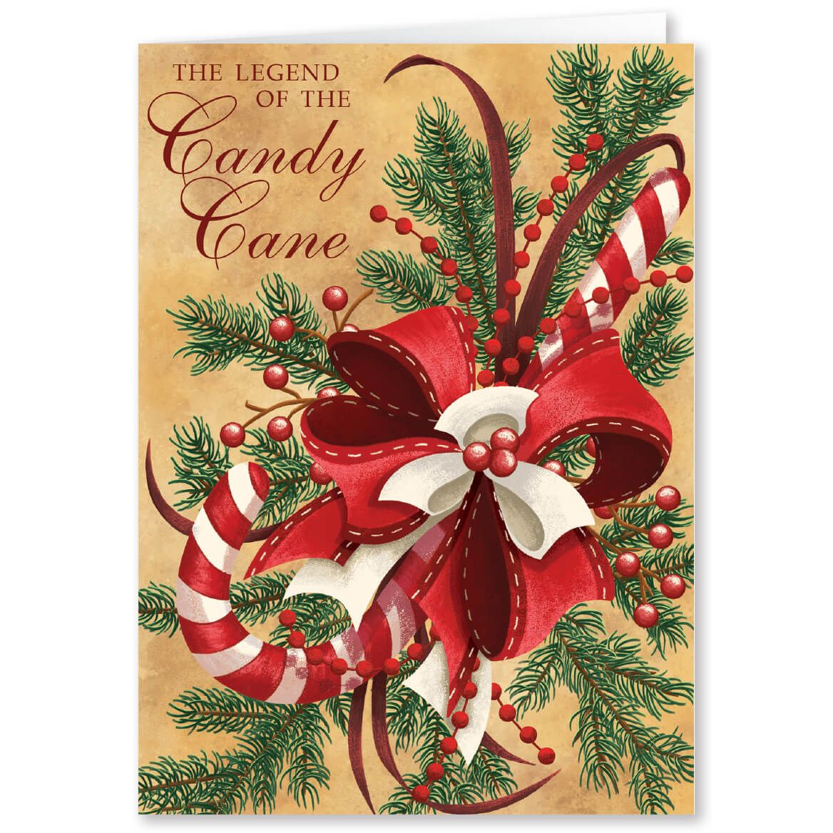 Legend of Candy Cane Christmas Card Set of 20 + '-' + 360215