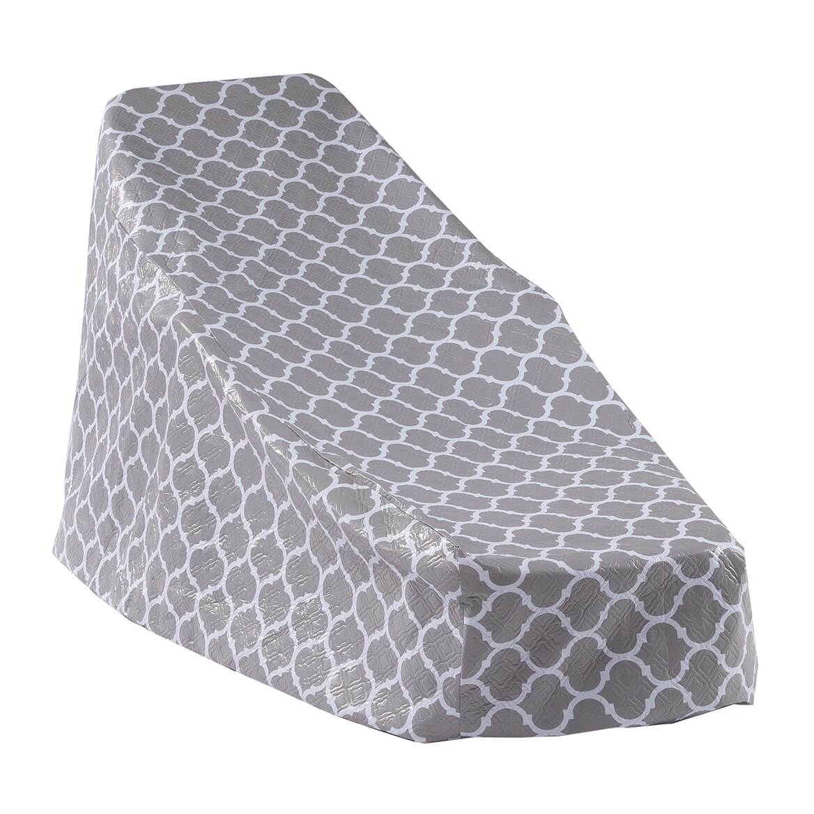 Trellis Pattern Quilted Chaise Cover + '-' + 362892