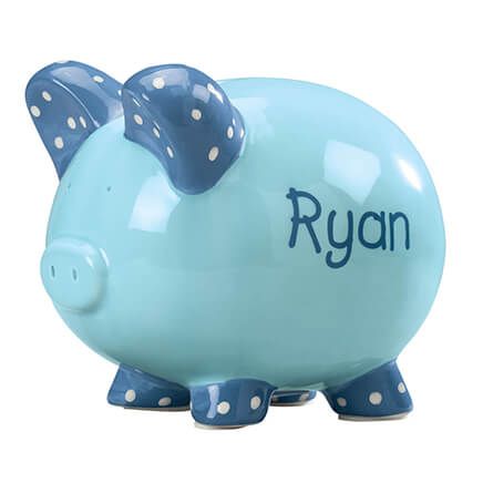 Personalized Kid's Font Piggy Bank-363299