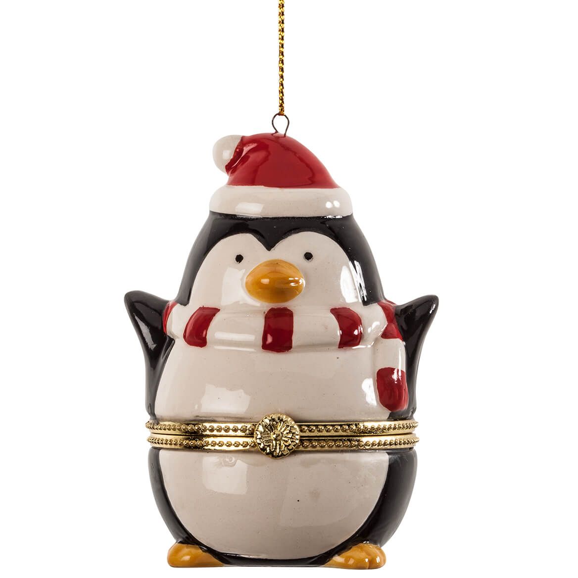 Penguin Ornament Trinket Box + '-' + 364396