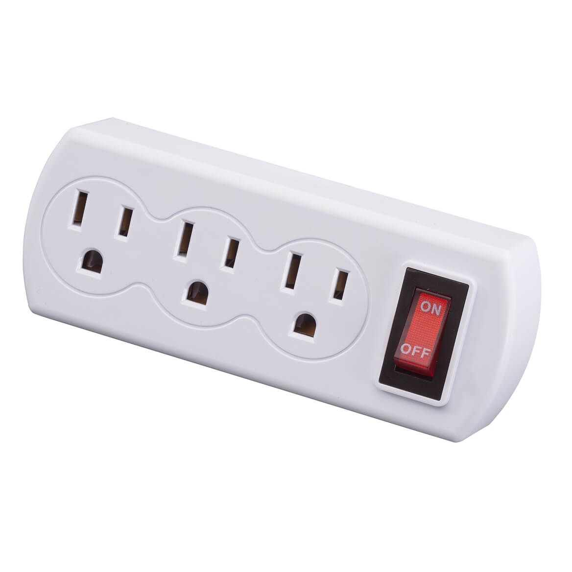 Triple Plug Adapter with Switch + '-' + 365416
