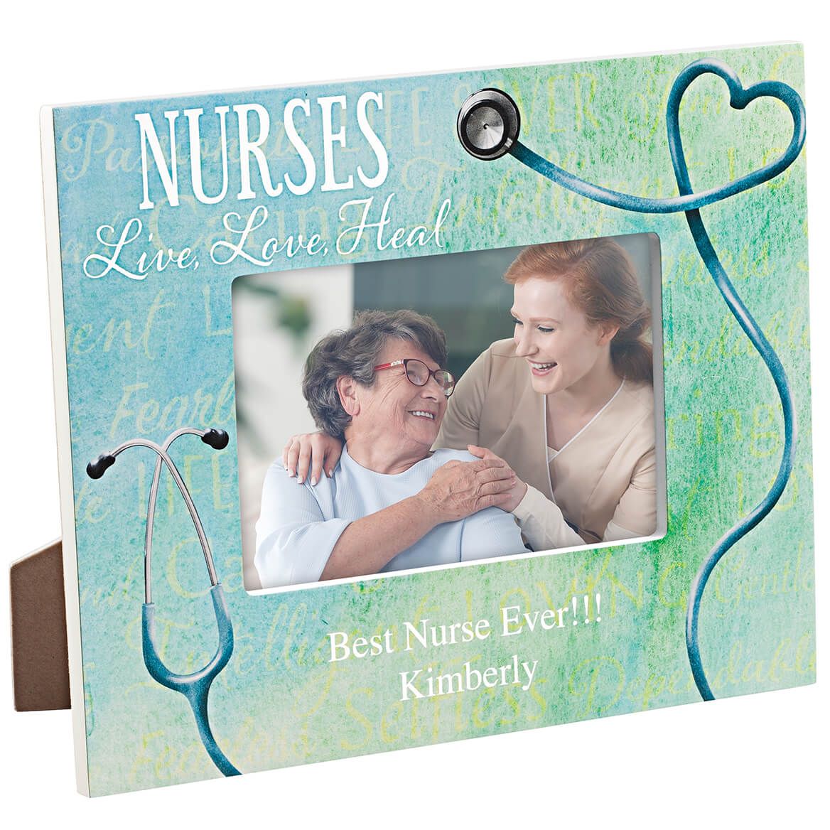 Personalized Nursing Word Art Photo Frame + '-' + 365636