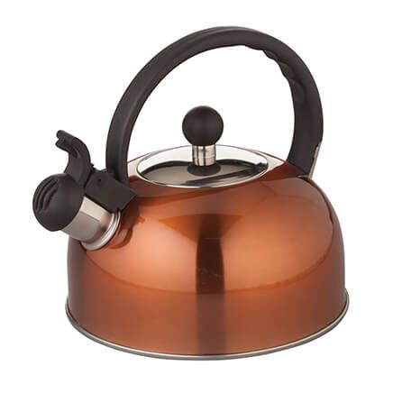 Copper Color Whistling Tea Kettle by Home Marketplace-365925