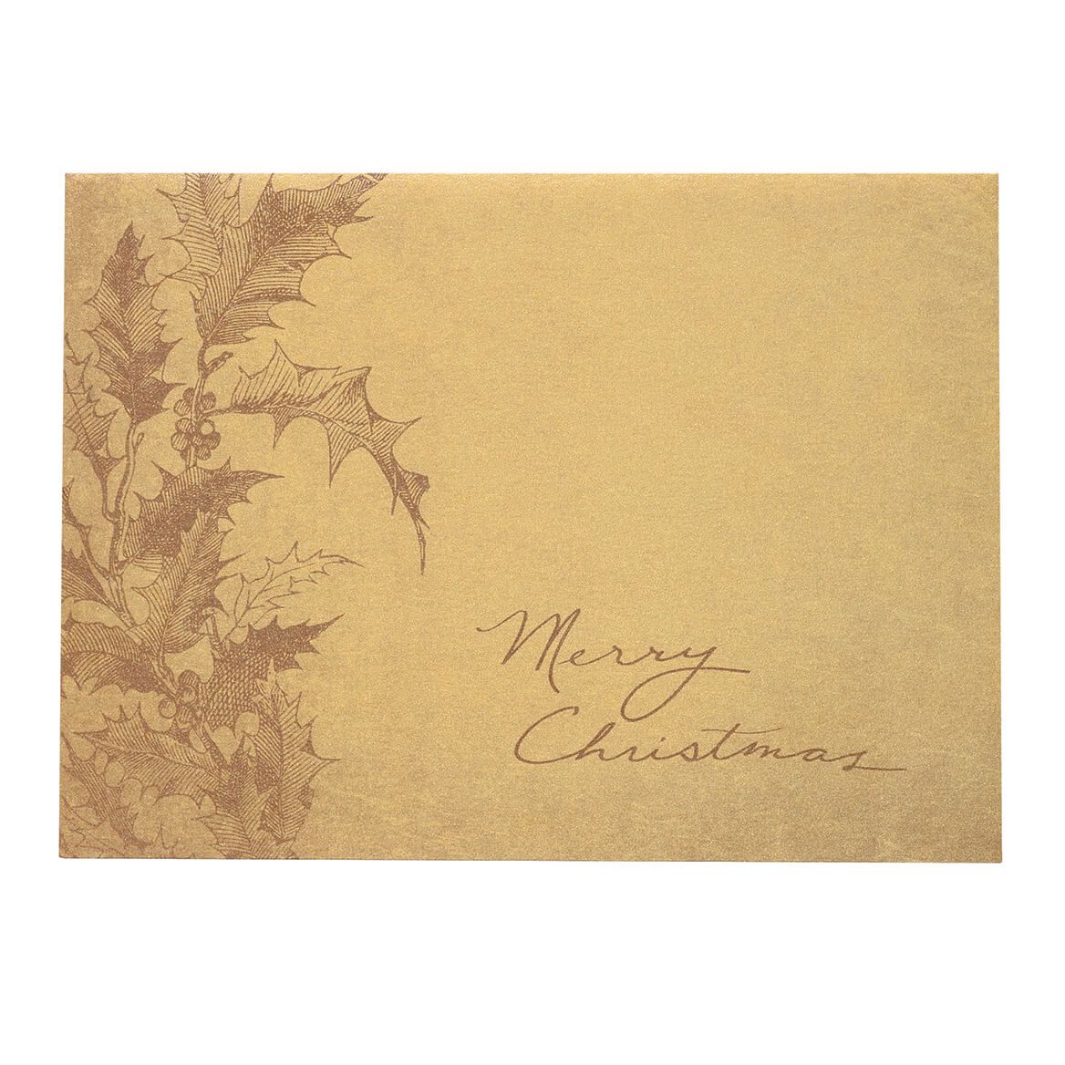 Boughs of Holly Christmas Card, Set of 18 + '-' + 366416